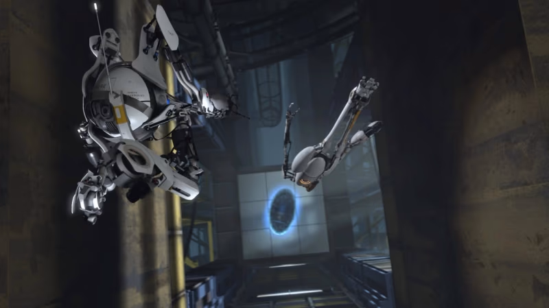 L'intelligence artificielle GLaDOS dans le jeu Portal 2